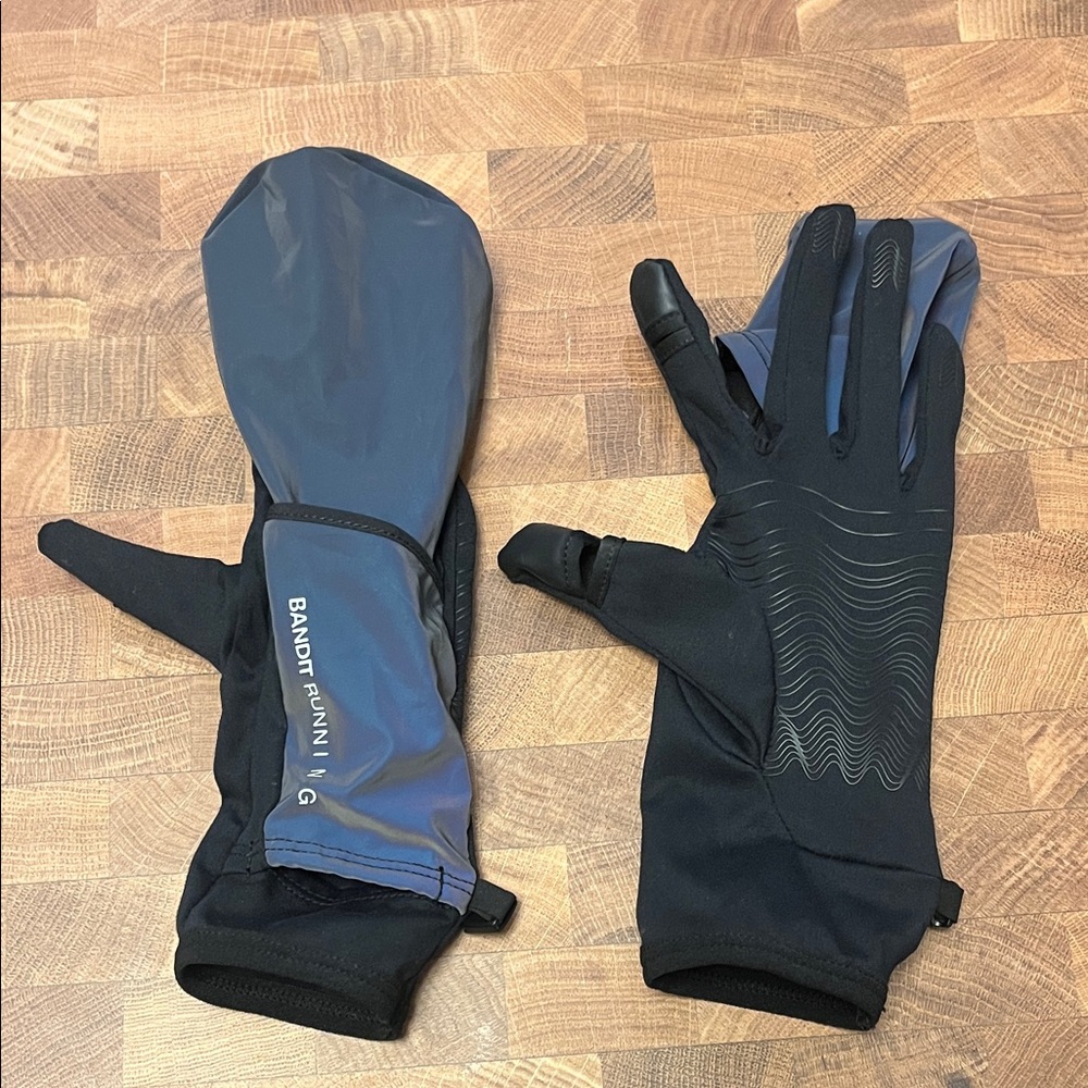 Bandit Reflecto Hatch Windproof Mittens - Black